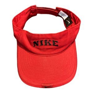 Nike Red Visor Hat